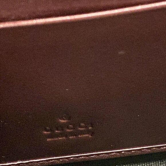 Authentic GUCCI Lovely Patent Leather Wallet bran426-111325 - Picture 6 of 6